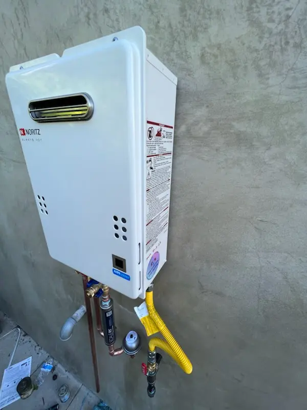 Tankless water heater installation for Woodsdale homes